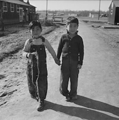Jerome Relocation Center, Dermott, Arkansas.Young children at Jerome Relocation Center. (NARA - 539502) by Van Tassel, Gretchen, Photographer [NARA record: 8467722]